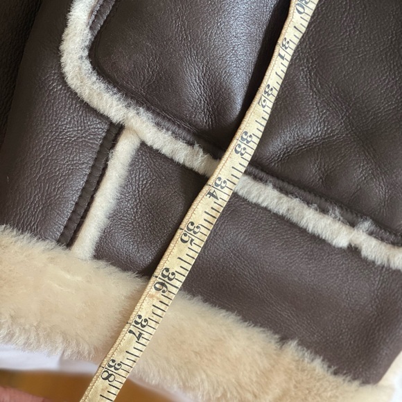 Authentic Shearling Mens Coat XL - Picture 8 of 16
